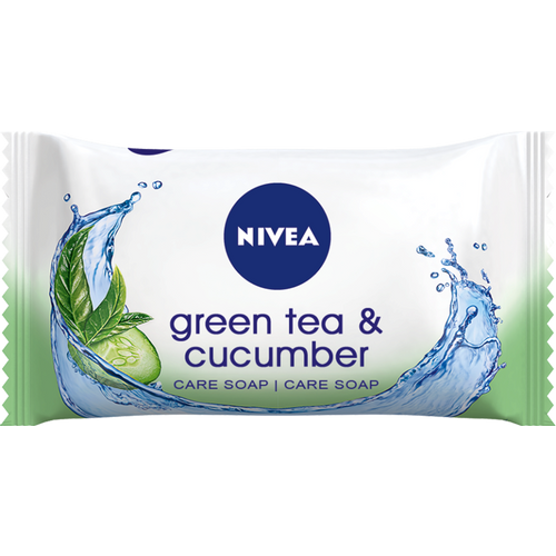 NIVEA zeleni čaj & osvežavajući krastavac sapun 90g slika 1