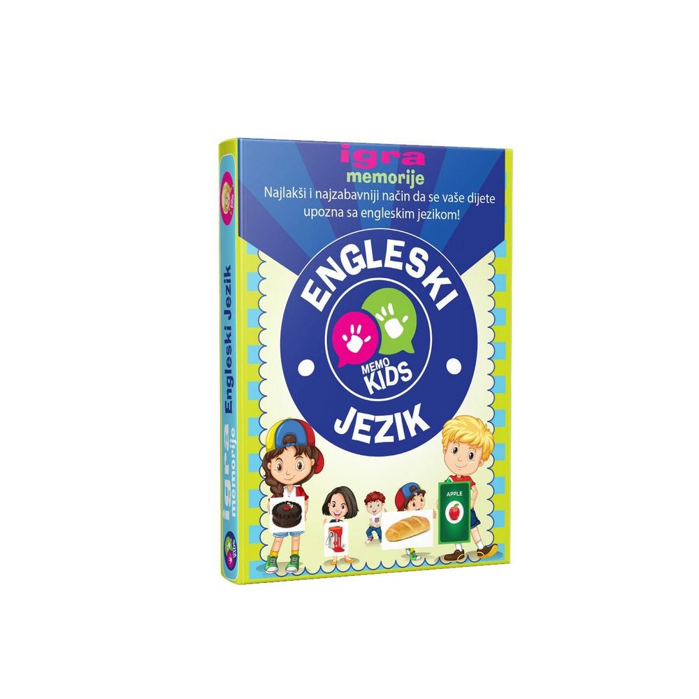 Memo Kids Igra memorije - Engleski jezik slika 1