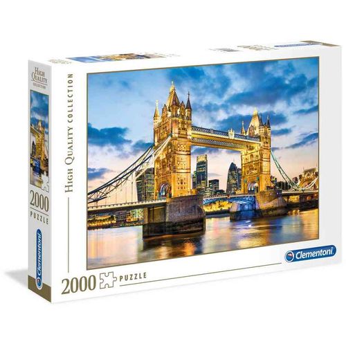 Clementoni Puzzle 2000 Hqc Tower Bridge At Dusk slika 1