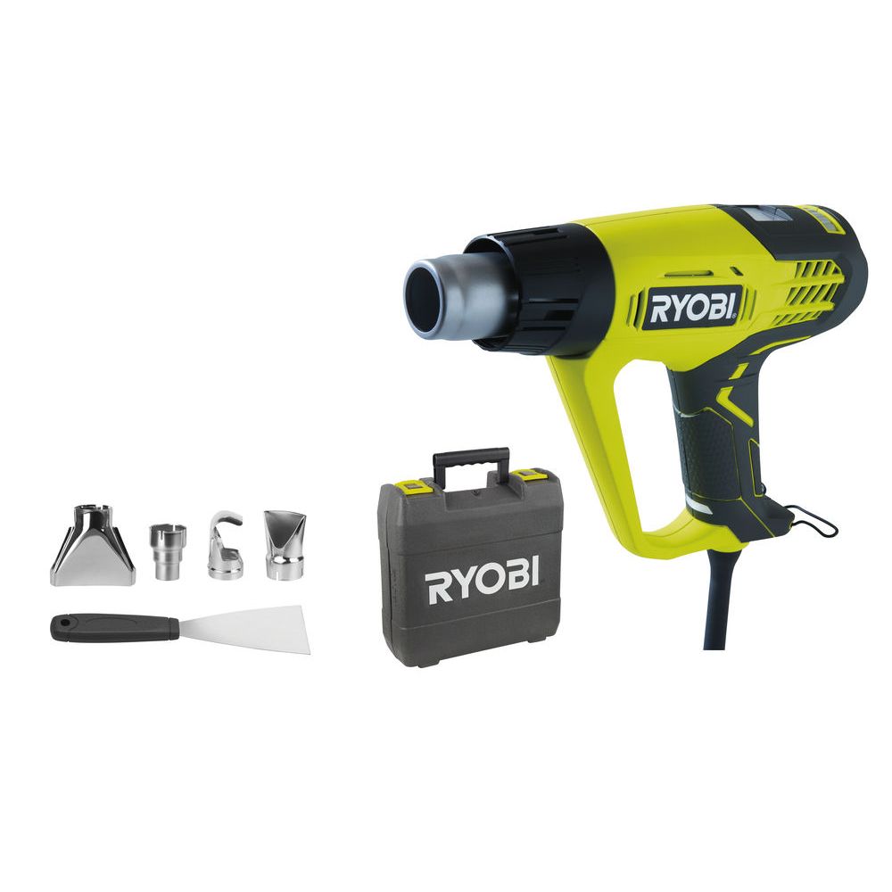 Ryobi Električni pištolj na vrući zrak 2000W, EHG2020LCD - Snažan i Višenamjenski Alat slika 2