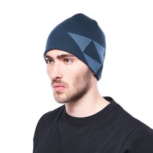 KAPA FISCHER LOGO-REVERSIBLE BEANIE DARKNAVY, veličina : univerzalna