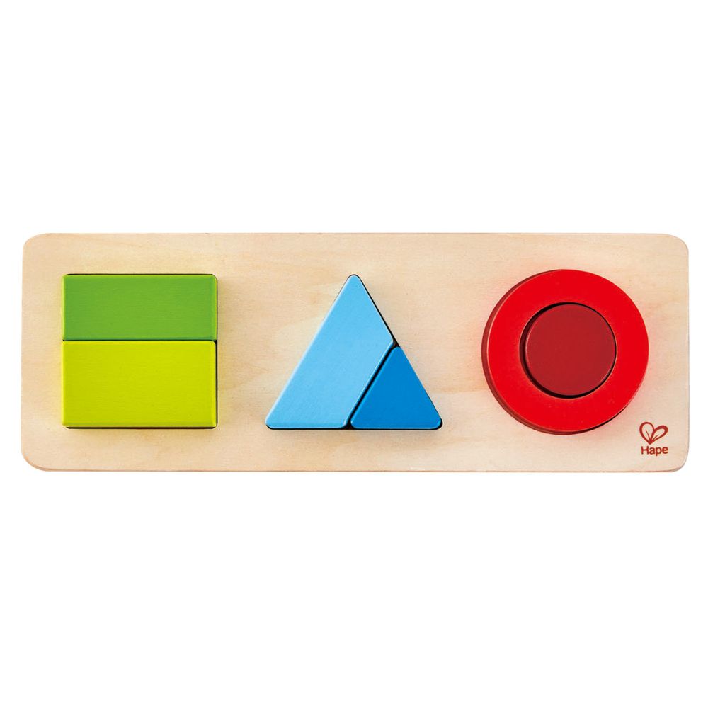 Hape Drvena slagalica Geometry Puzzle E1615A  slika 2