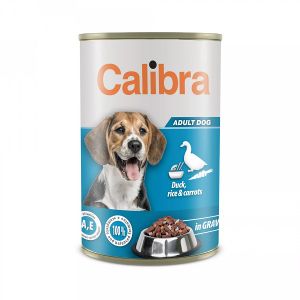 Calibra Dog Konzerva Pačetina, Pirinač & Šargarepa u Sosu, hrana za pse 1240g