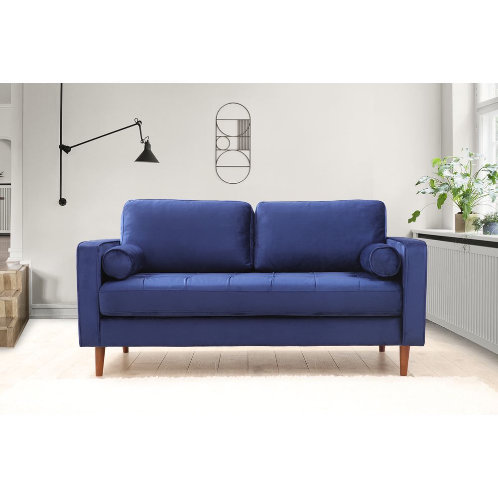 Sofa Rome - Tamnoplava 2-sjedalna slika 1