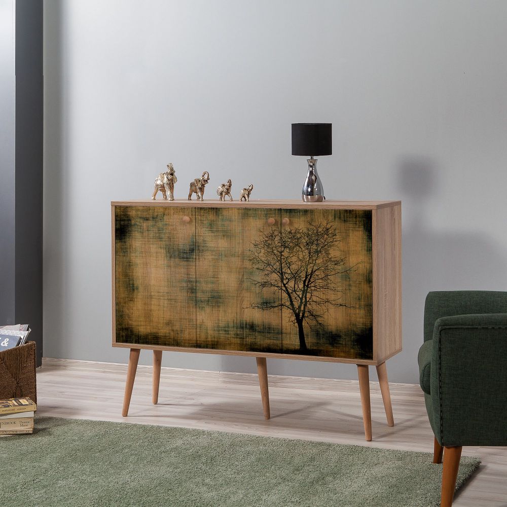 Konzola / Komoda Mega - 729 boja/tekstura: Sonoma Oak slika 1