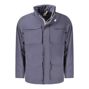 K-WAY MEN'S SPORTS JACKET BLUE