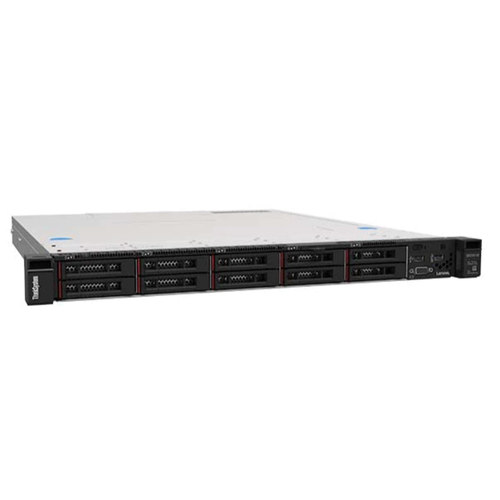 Lenovo 7D7QA031EA ThinkSystem SR250 V2 Xeon E-2378 (8C 2.6GHz 16MB Cache/65W), 1x32GB TruDDR4 3200MHz (2Rx8, 1.2V) ECC UDIMM, 8x2.5" HS SAS/SATA Backplane, HW RAID 5350-8i (0, 1, 10, 5), 2x 1000BASE-T ports (RJ-45) BCM5720, 1x 450W Titanium HS p/s, XCC Ent, Rails, Rack 1U slika 2