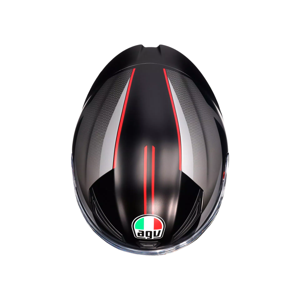 AGV K1 S LAP Matt Black/Grey/Red slika 7