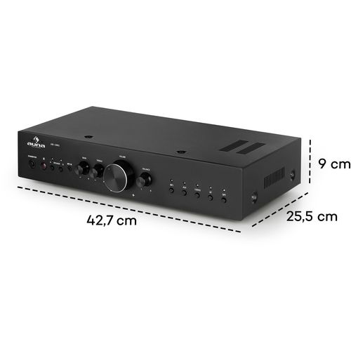 Auna AV2-CD608BT HiFi stereo pojačalo, Crna slika 13