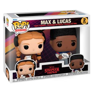 POP pack 2 figures Stranger Things Max & Lucas