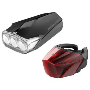 SVJETLA KROSS LUMI II SET BLK