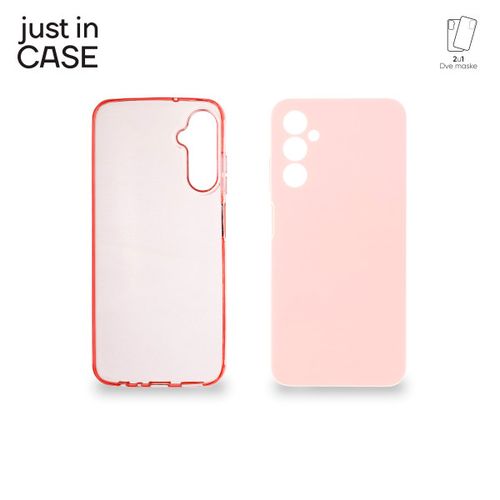 2u1 Extra case MIX paket maski za telefon Samsung Galaxy A05S PINK slika 1