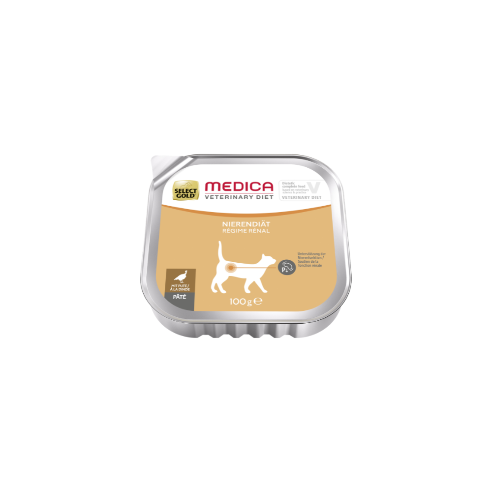 Select Gold Cat Medica Renal puretina 100 g, ALU-pak slika 1