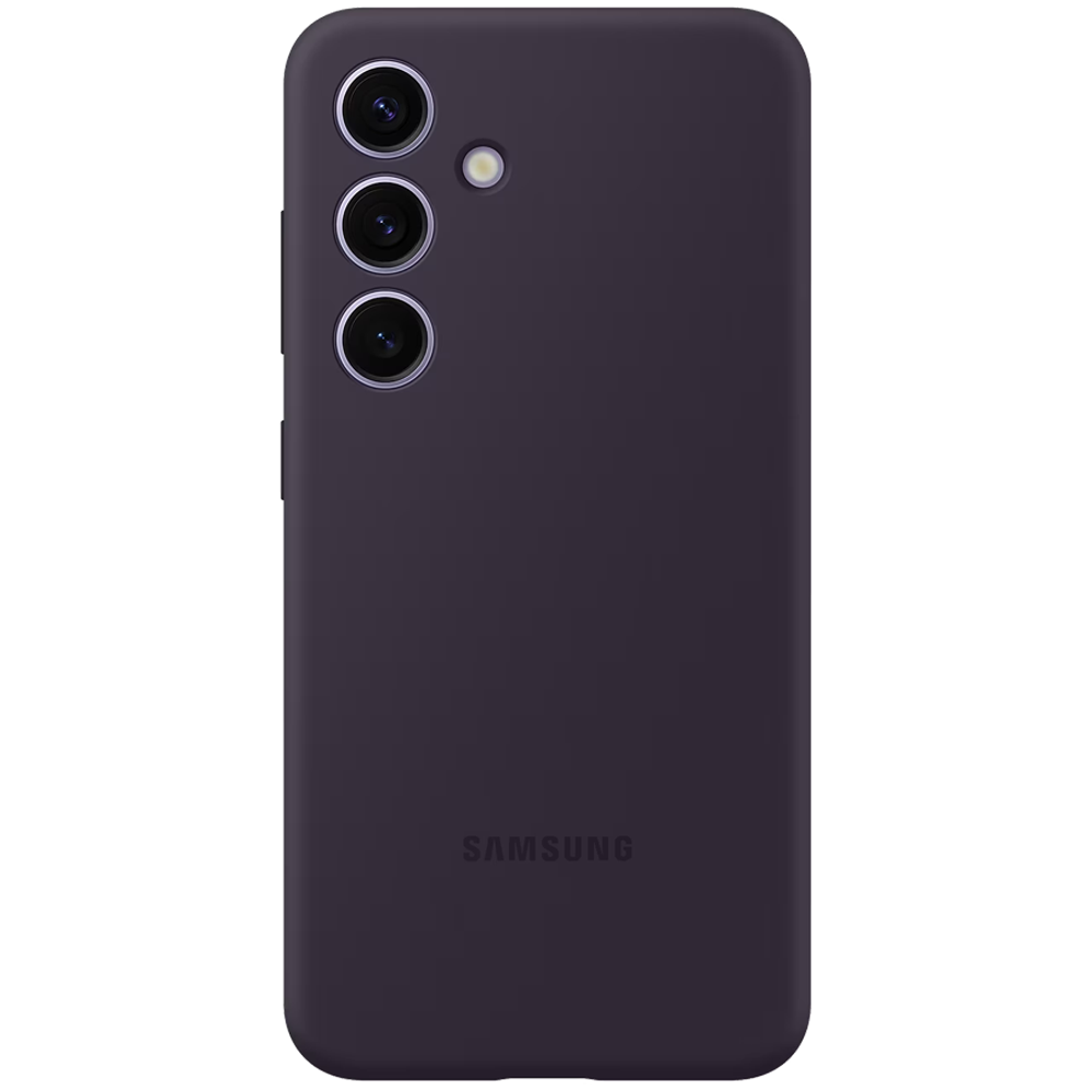 Samsung Galaxy S24 Silikonska Maskica Tamno Ljubičasta slika 1