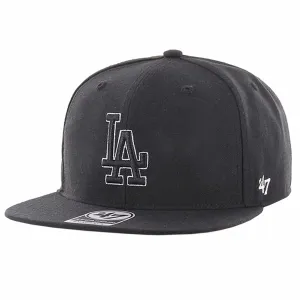 47 brand los angeles dodgers no shot 47 captain 47 cap b-nshot12wbp-bkd