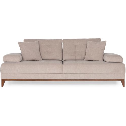 Sonya Cream 3-Seat Sofa slika 1