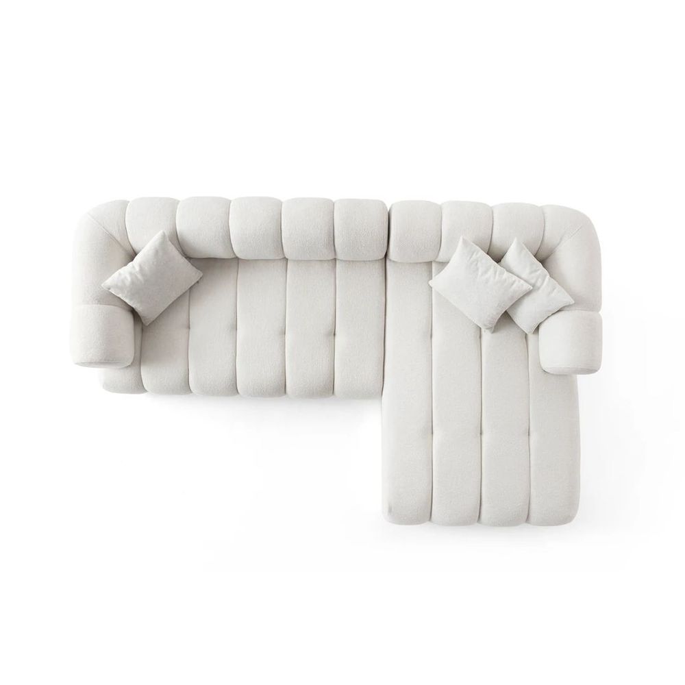 Ugaona Sofa Petra Desna - Bijela slika 10