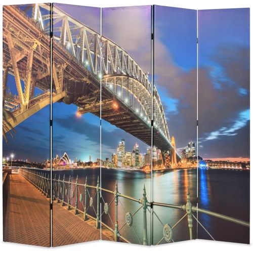 Sklopiva sobna pregrada 200 x 170 cm sydneyski lučki most slika 10