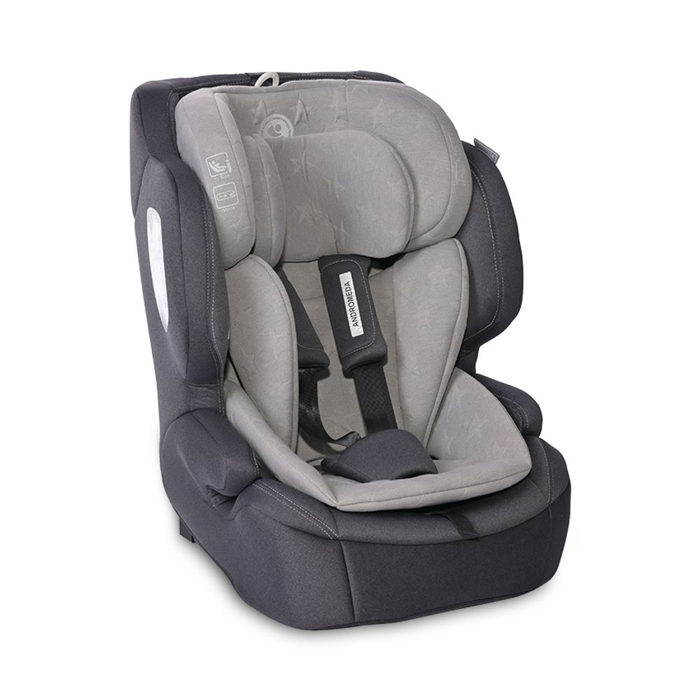 Lorelli Autosjedalica Andromeda 76-150cm Isofix, Cool Grey Stars slika 1