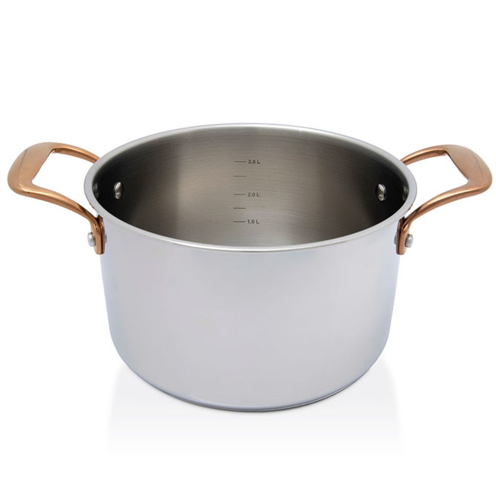 Metalac šerpa duboka inox 20 cm / 3.8 l sa staklenim poklopcem Venera slika 2