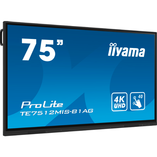 Iiyama PROLITE TE7512MIS-B1AG 75" Interaktivni  4K UHD LCD dodirni ekran sa integrisanim softverom za beleške slika 5