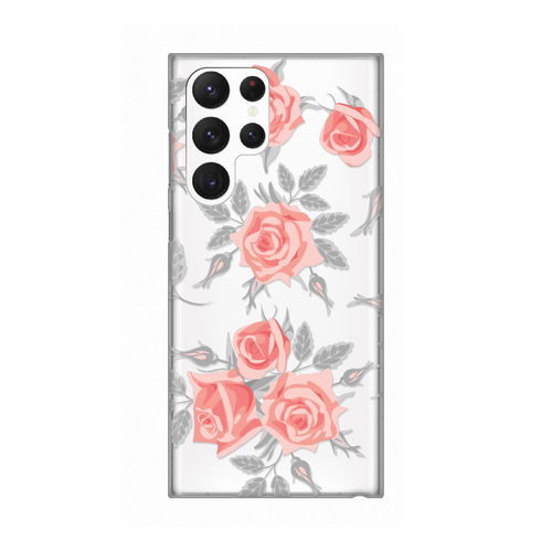 Torbica Silikonska Print Skin za Samsung S908B Galaxy S22 Ultra 5G Elegant Roses slika 1