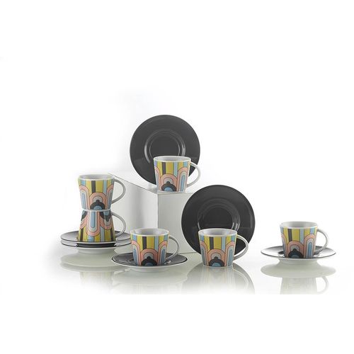 Hermia Concept Set šalica za kavu (12 komada), Višebojno, TL12KT60010876 slika 2