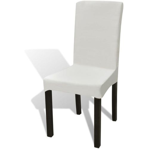 Rastezljive navlake za stolice 4 kom Krem boja slika 5