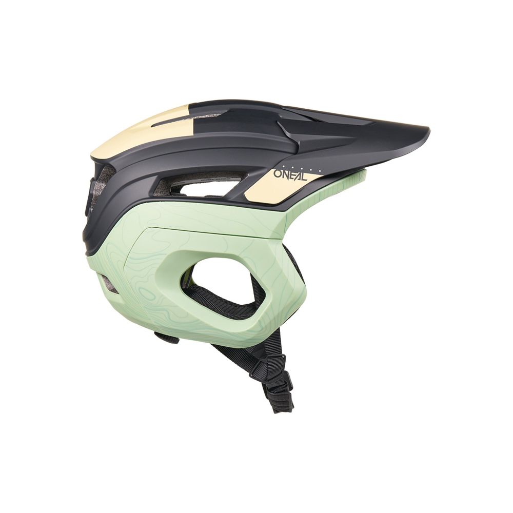 Kaciga Oneal Sonus TRAPPER EVO Helmet TOPO V.26 black/sand/mint slika 4