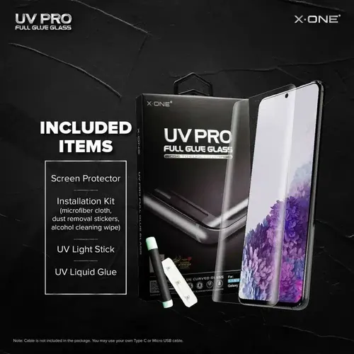 X-ONE UV PRO kaljeno staklo - za Samsung Galaxy S23 Ultra (case friendly) - radi čitač slika 6