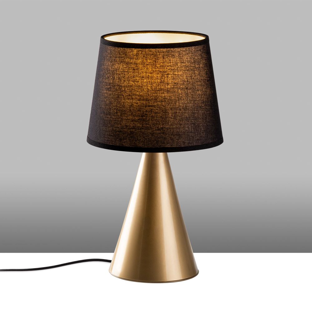 Kona - 15484 Zlatna i Crna Stolna Lampa slika 5