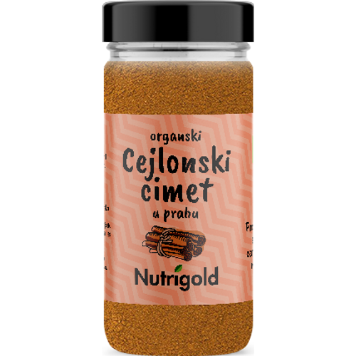 Nutrigold Staklenka Cimet Ceylon - Organski 40g  slika 1