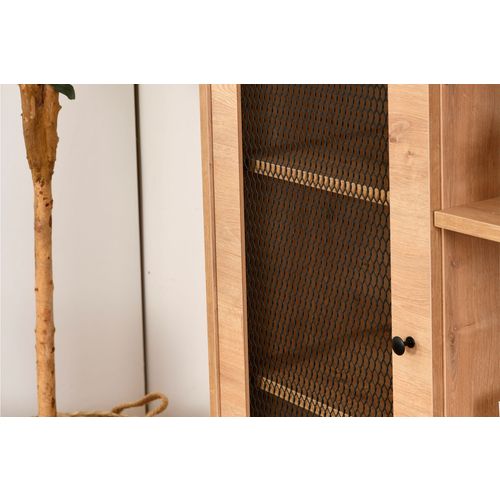 Wire Oak Multi Purpose Cabinet slika 3