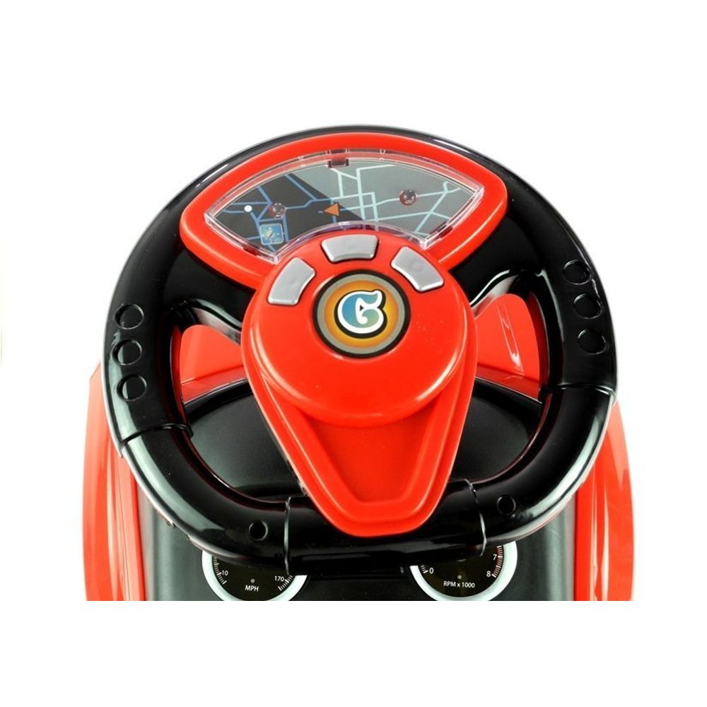 Dječja guralica auto 613W crveni slika 7