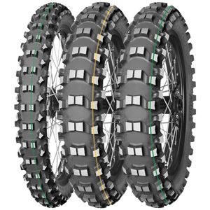 Mitas moto gume 120/90-18 65R TerraForce - EX SM Super R TT / rumena črta