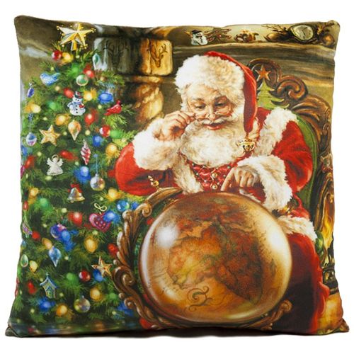 AMEK Plišani Božićni jastuk 36x36cm slika 1