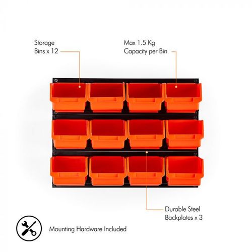 VonHaus zidni organizator sa 15 dijelova slika 4