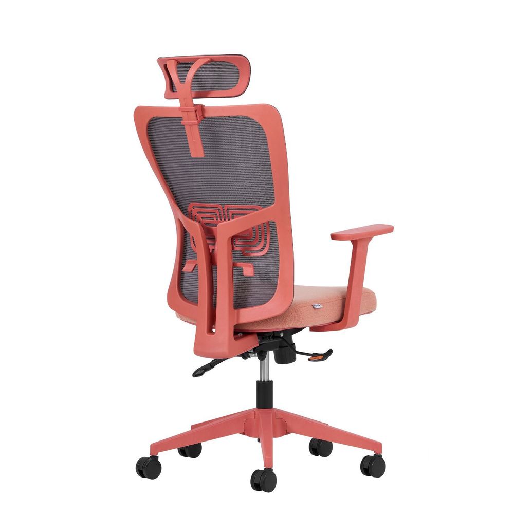 Office chair Lumbar 126 - Salmon colour slika 4