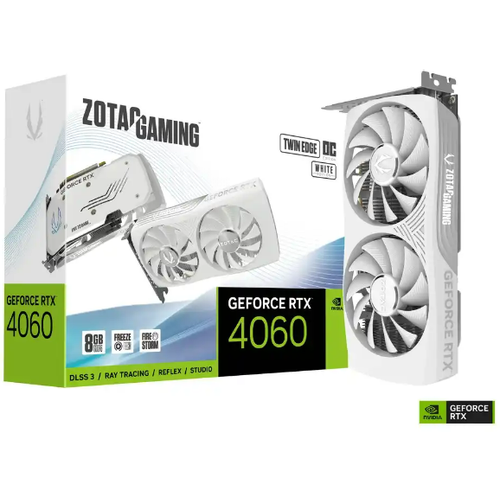 Grafička karta Zotac GAMING GeForce RTX 4060 Twin Edge OC White Edition 8GB DDR6 128 bit 3xDP/HDMI slika 1