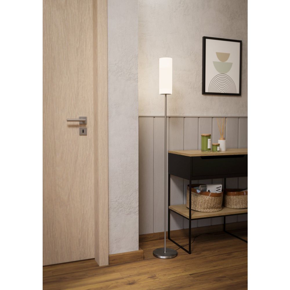 Eglo Tyoy 3 stojeća lampa/1 nikl-mat staklo opal-mat  slika 2