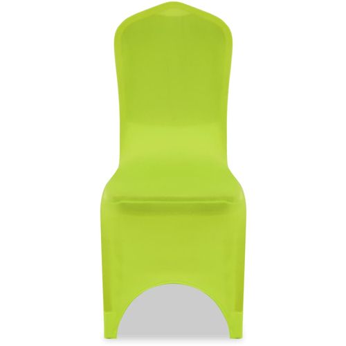 Rastezljive navlake za stolice 6 kom Zelena boja slika 33