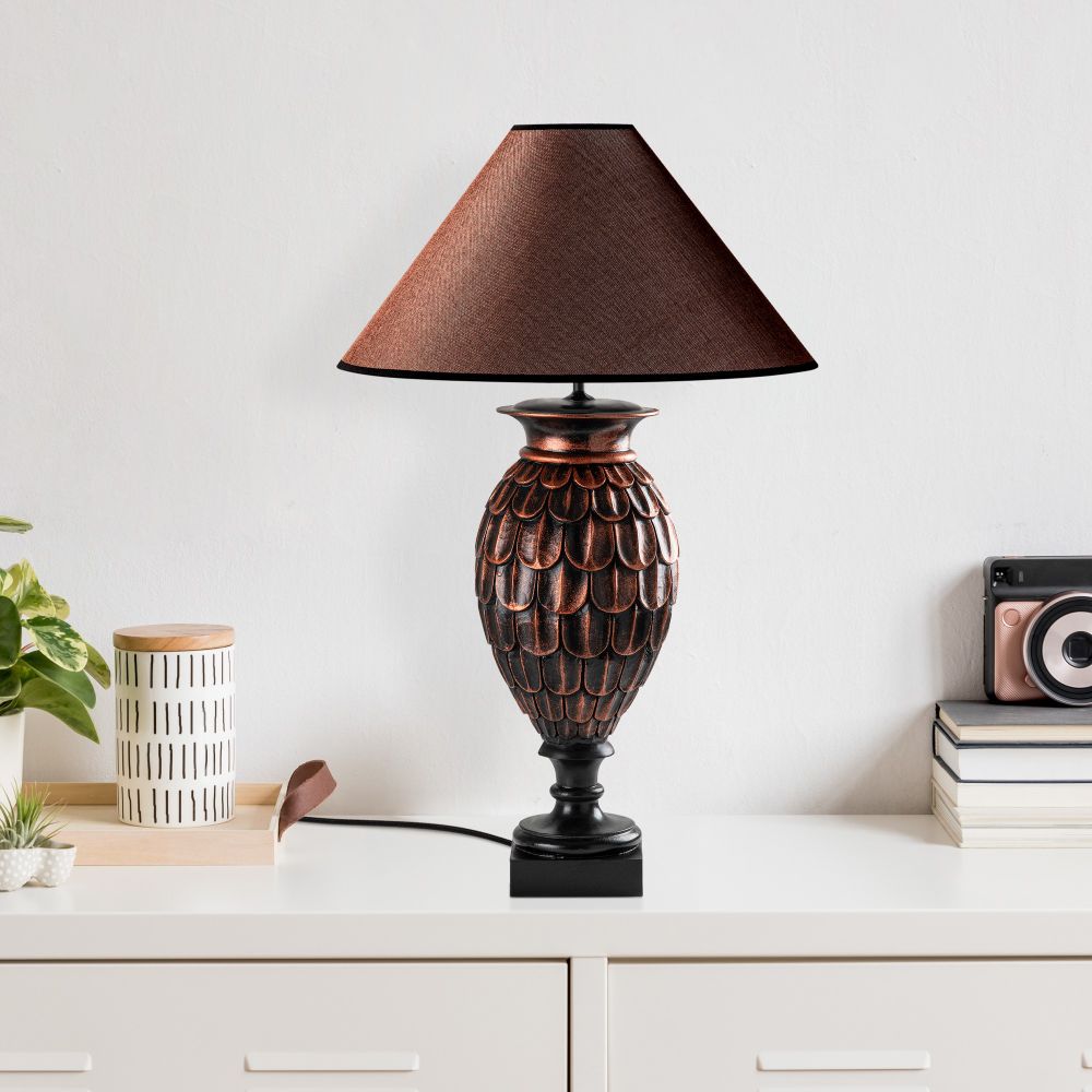 ELEGANZE-5303 Smeđa Stolna Lampa slika 1