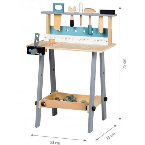 Drvena Radionica Sto Sa Alatom 32 Elementa slika 8