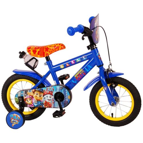 Dječji bicikl Paw Patrol 12" s dvije ručne kočnice plavo/narančasti slika 2