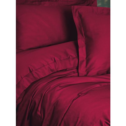 Elegant - Claret Red Claret Red Satin Single Quilt Cover Set slika 2