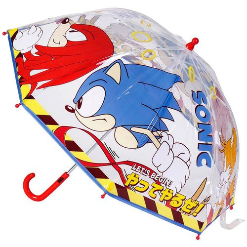 Sonic The Hedgehog bubble manual umbrella 45cm slika 1