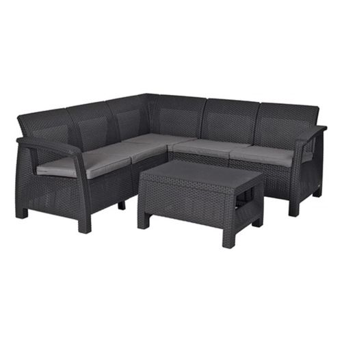 CORFU II RELAX SET kutna garnitura, graphite slika 1