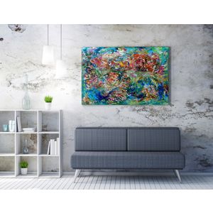 WY332 (50 x 70) Multicolor Decorative Canvas Painting