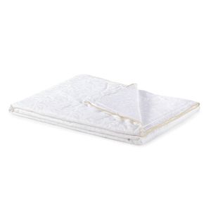 Pokrivač svileni Vitapur Victoria's Silk Summer white 250x200 cm