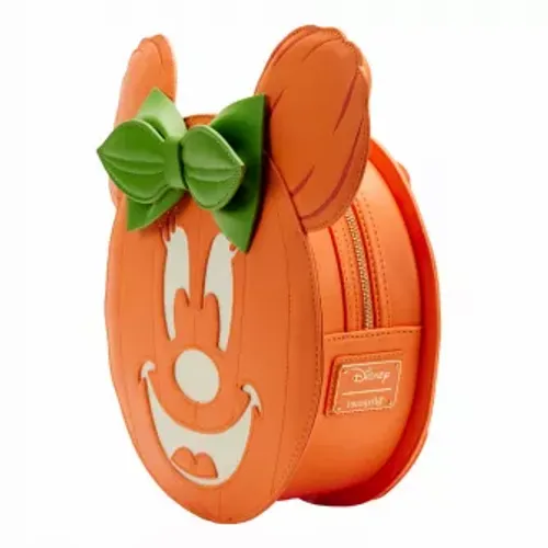 Disney Glow Face Minnie Pumpkin Minnie Mini Backpack slika 2